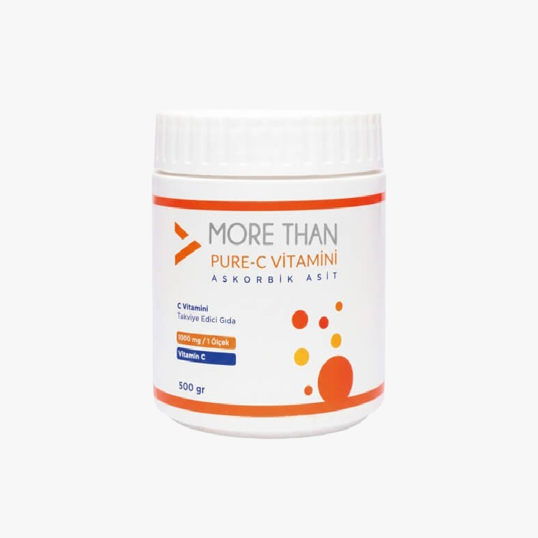 Pure C Vitamini (Ascorbic Acid) 500 gr